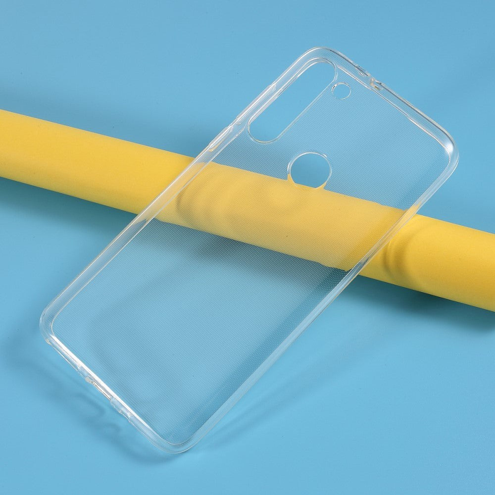 Motorola Moto G8 Power Fleksibelt Plastik Cover - Gennemsigtig