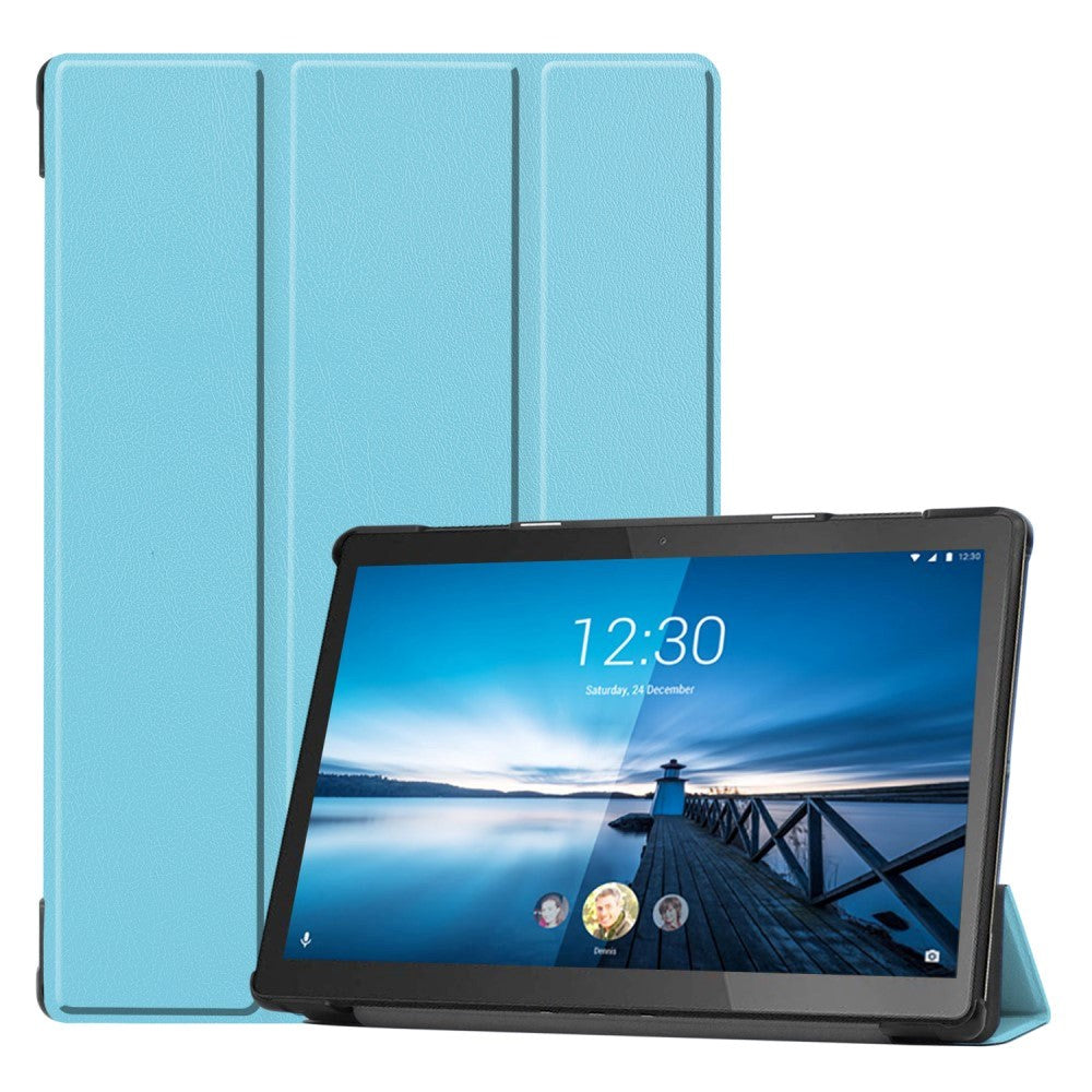 Lenovo Tab M10 FHD REL (TB-X605FC/LC) Flip Cover m. Tri-fold - Lyseblå