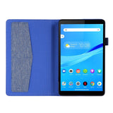 Lenovo Tab M8 (2nd Gen.) 8" Tekstil Flip Cover m. Ståfunktion - Blå