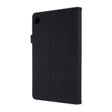 Lenovo Tab M8 (2nd Gen.) 8" Tekstil Flip Cover m. Ståfunktion - Sort