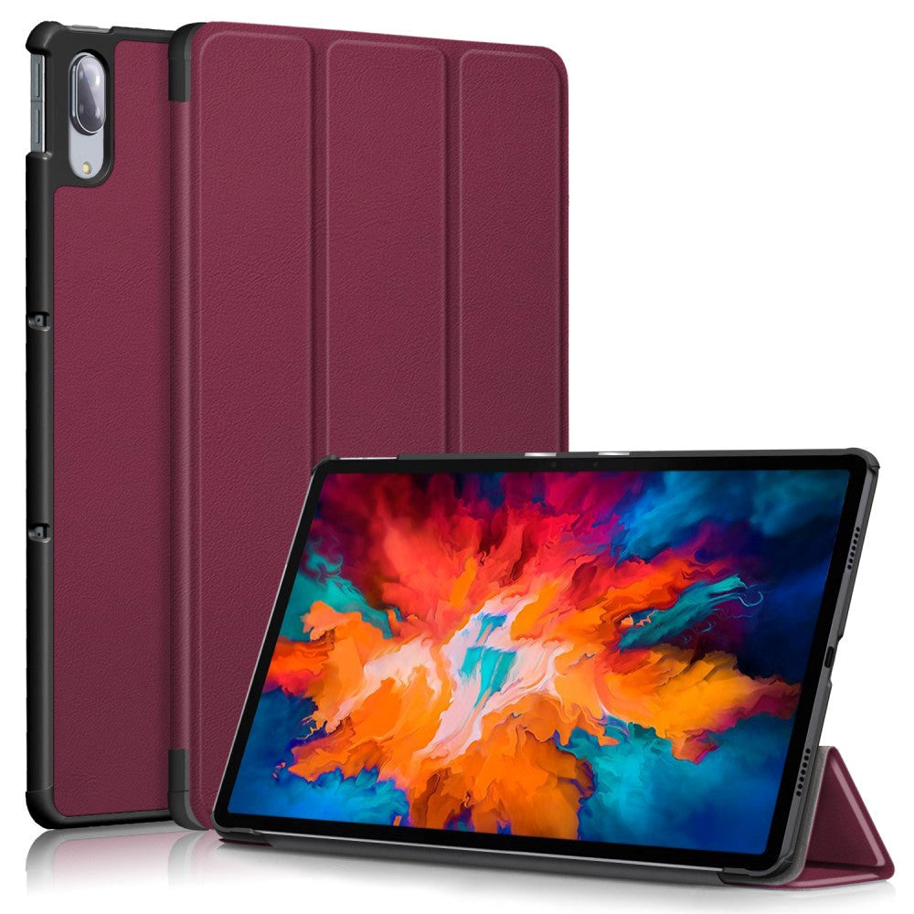 Lenovo Tab P11 Pro Tri-fold Cover - Bordeaux