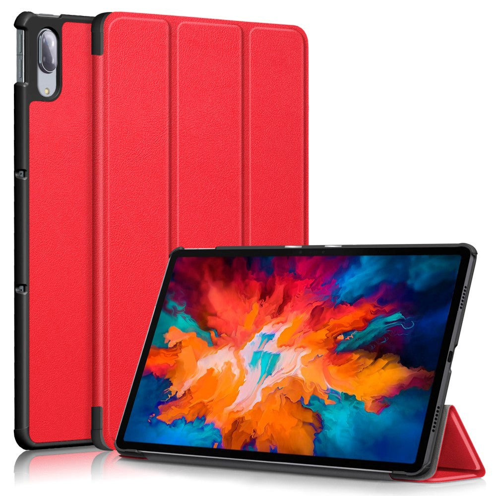 Lenovo Tab P11 Pro Tri-fold Cover - Rød