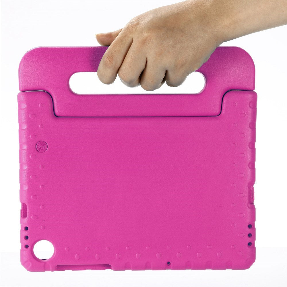 Lenovo Tab 4 10 / 4 10 Plus Børne Bagside Cover m. Håndtag  - Pink