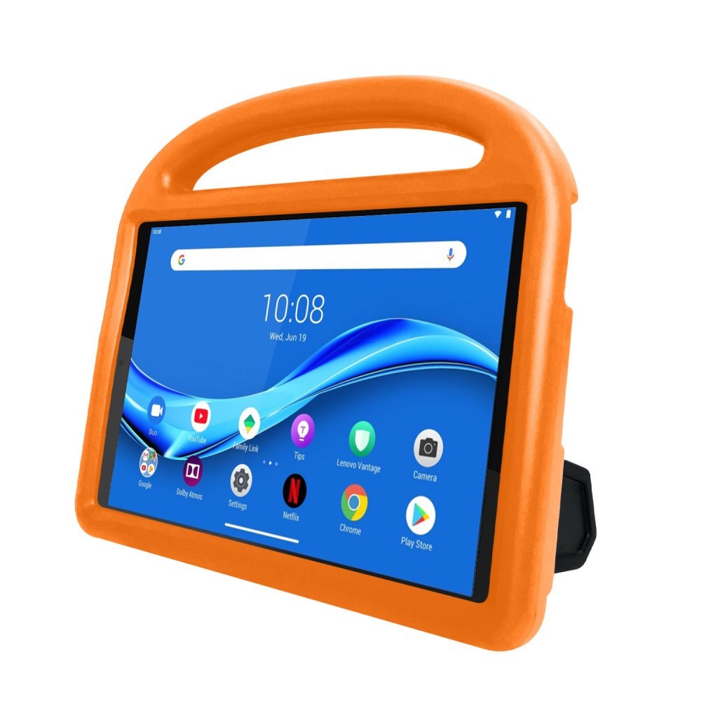 Lenovo Tab M10 HD 10.1" (TB-X505F) / FHD 10.1" (TB-X605) Børne Cover m. Ståfunktion - Orange