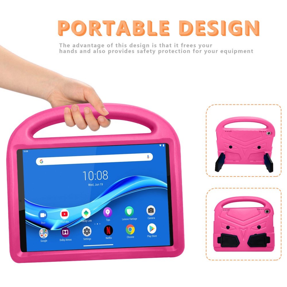 Lenovo Tab M10 HD 10.1" (TB-X505F) / FHD 10.1" (TB-X605) Børne Cover m. Ståfunktion - Pink