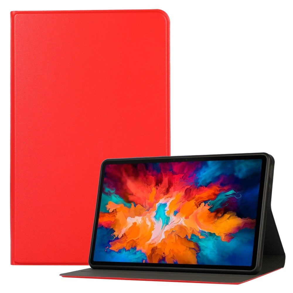 Lenovo Tab M8 (2nd Gen.) 8" Blankt Flip Cover m. Ståfunktion - Rød