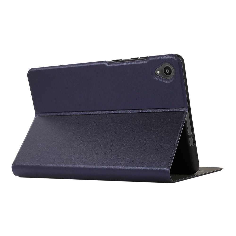 Lenovo Tab M8 (2nd Gen.) 8" Blankt Flip Cover m. Ståfunktion - Mørkeblå