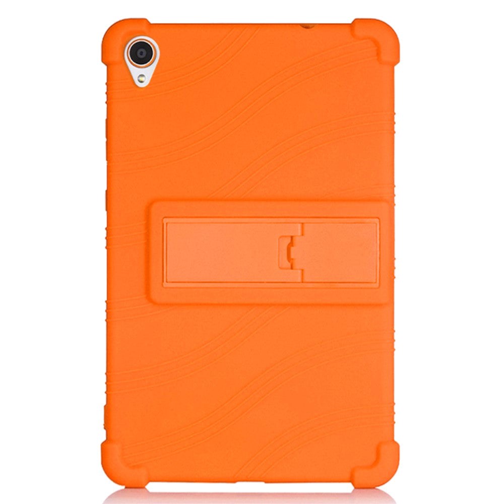 Lenovo Tab M8 (2nd Gen.) 8" Silikone Cover m. Ståfunktion - Orange