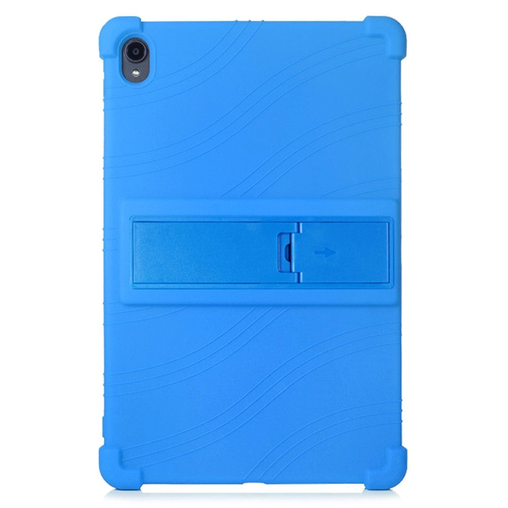 Lenovo Tab P11 / P11 (5G) / P11 Plus Silikone Cover m. Ståfunktion - Mørkeblå