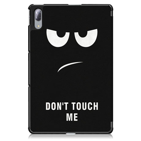 Lenovo Tab P11 Pro Imiteret Læder Flip Cover - Don't Touch Me