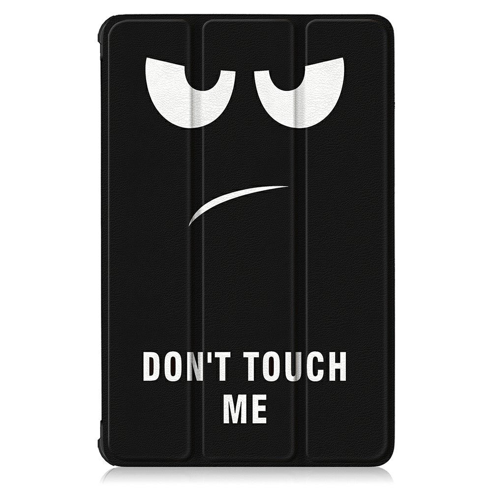 Lenovo Tab P11 Pro Imiteret Læder Flip Cover - Don't Touch Me