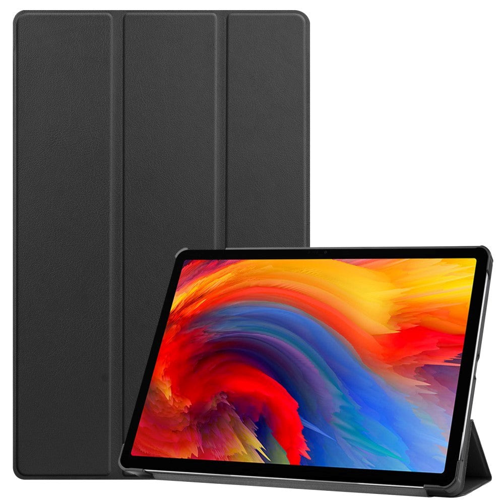 Lenovo Pad Plus Flip Cover m. Tri-fold - Sort