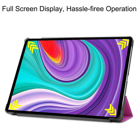 Lenovo Pad Pro Flip Cover m. Tri-fold - Lilla