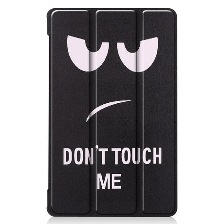 Lenovo Tab M8 (3rd Gen.) 8" Læder Flip Cover m. Ståfunktion - "Don't Touch Me"