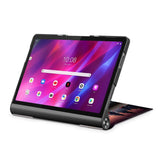 Lenovo Yoga Tab 11 Læder Cover med Ståfunktion - Skov