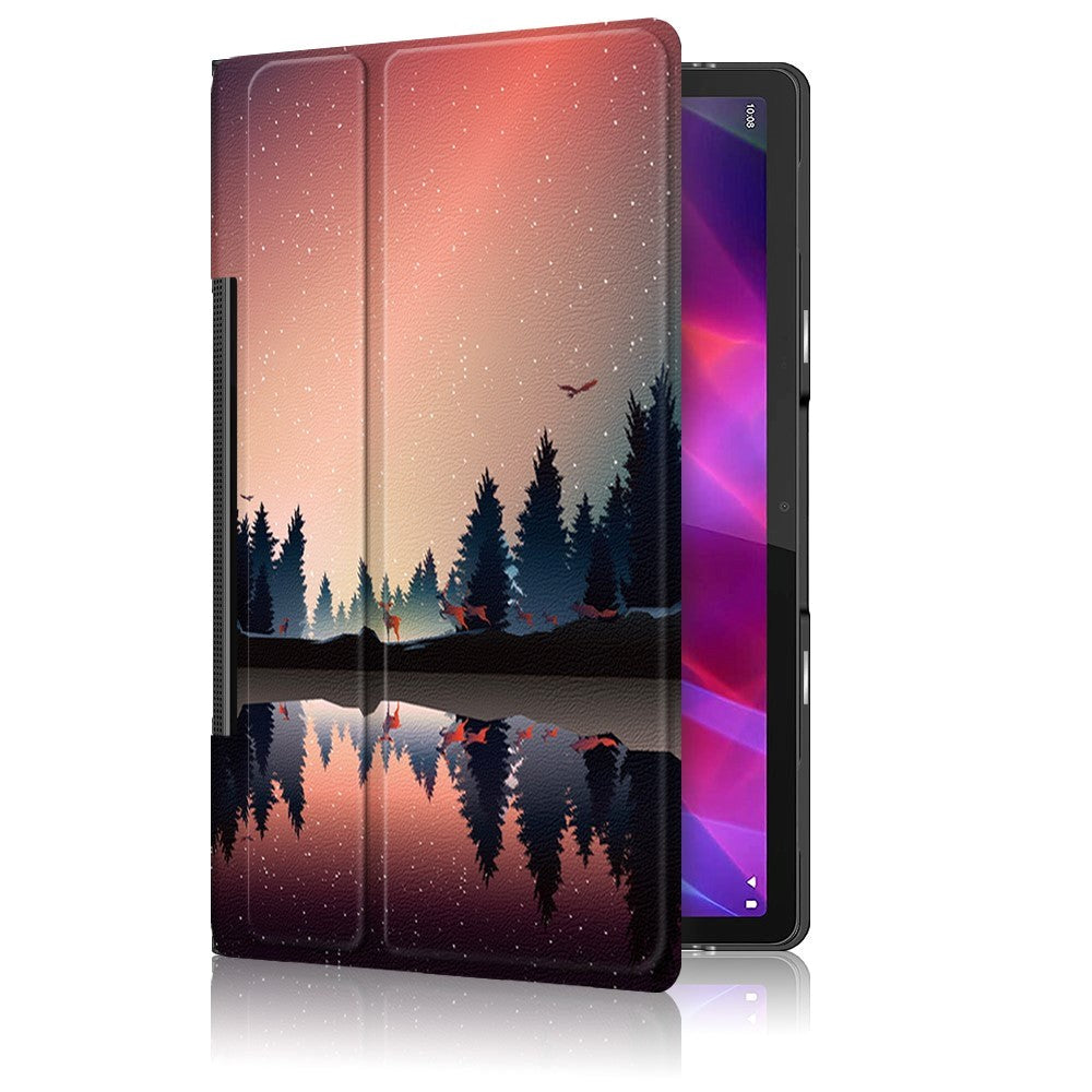 Lenovo Yoga Tab 11 Læder Cover med Ståfunktion - Skov