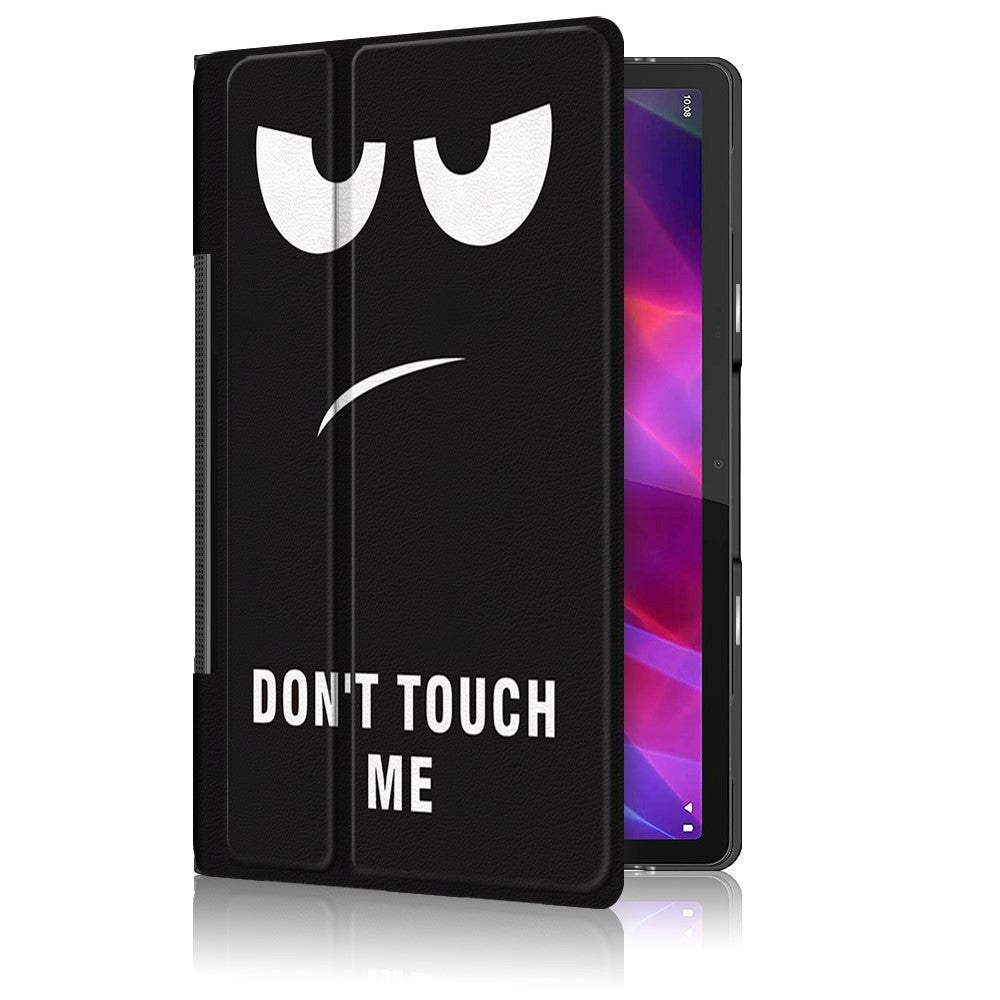 Lenovo Yoga Tab 11 Læder Cover med Ståfunktion - "Don't Touch Me"