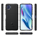 Motorola Moto G50 Rugged Shield Series Håndværker Bagside Cover - Sort