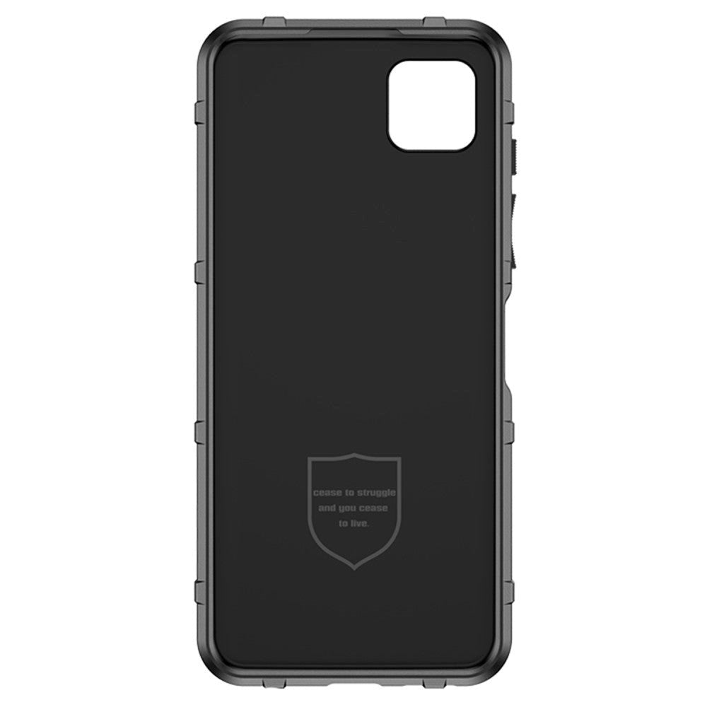 Motorola Moto G50 Rugged Shield Series Håndværker Bagside Cover - Sort