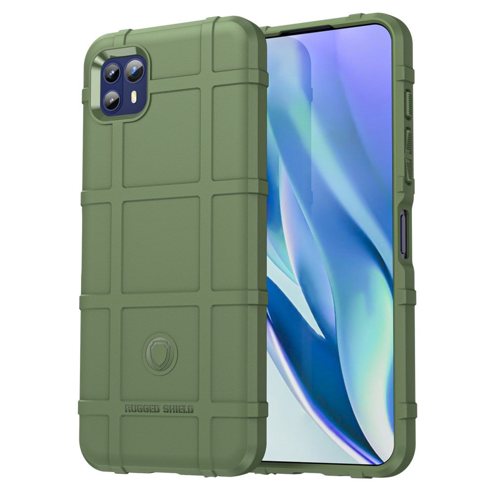 Motorola Moto G50 Rugged Shield Series Håndværker Bagside Cover - Grøn