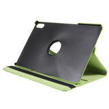 Lenovo Tab P12 Pro Læder Flip Cover m. 360 Graders Standerfunktion - Grøn