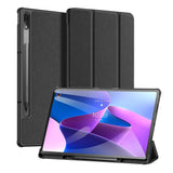 Lenovo Tab P12 Pro DUX DUCIS DOMO Series Flip Cover m. Pen Holder - Sort