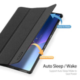 Lenovo Tab P12 Pro DUX DUCIS DOMO Series Flip Cover m. Pen Holder - Sort