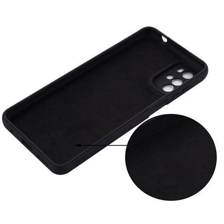 Motorola Moto G22 / E32s (4G) Liquid Silikone Bagside Cover m. Strop - Sort