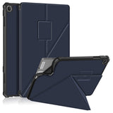 Lenovo Tab M10 (3. Gen) 10.1" (TB-328F/TB-328X) Fleksibelt Origami Flip Cover - Blå