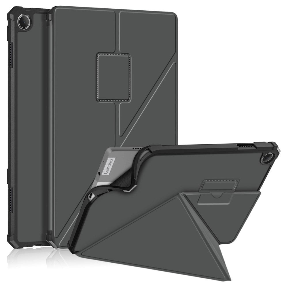 Lenovo Tab M10 (3. Gen) 10.1" (TB-328F/TB-328X) Fleksibelt Origami Flip Cover - Grå