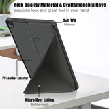 Lenovo Tab M10 (3. Gen) 10.1" (TB-328F/TB-328X) Fleksibelt Origami Flip Cover - Grå