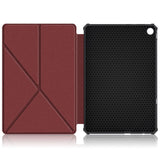 Lenovo Tab M10 (3. Gen) 10.1" (TB-328F/TB-328X) Fleksibelt Origami Flip Cover - Rød