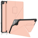 Lenovo Tab M10 (3. Gen) 10.1" (TB-328F/TB-328X) Fleksibelt Origami Flip Cover - Lyserød