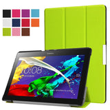 Lenovo Tab3 10 Tri-Fold Magnetic Hard Case Etui Grøn