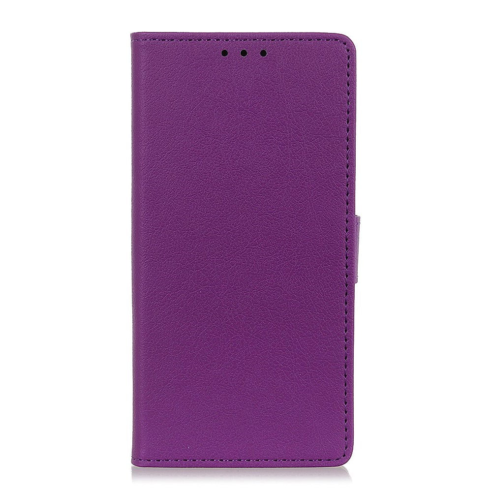 Xiaomi Redmi Note 8 Læder Flip Cover m. Pung - Lilla