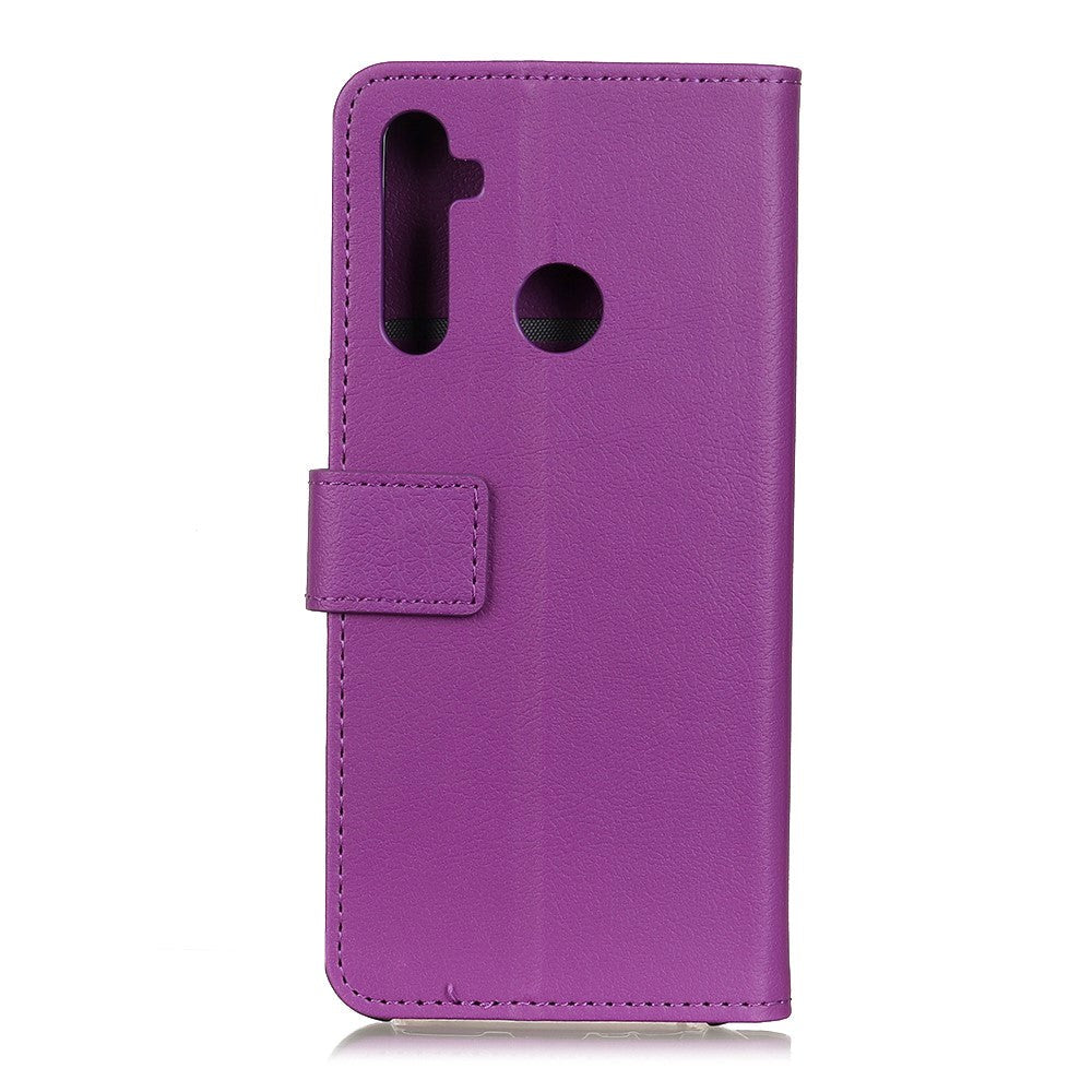 Xiaomi Redmi Note 8 Læder Flip Cover m. Pung - Lilla