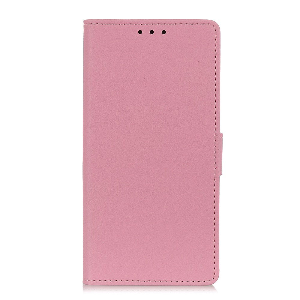 Xiaomi Redmi Note 8 Læder Flip Cover m. Pung- Lyserød