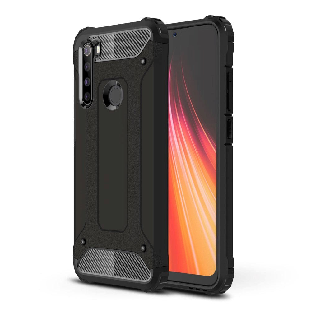 Xiaomi Redmi Note 8  Håndværker Cover - Sort - Armor Guard