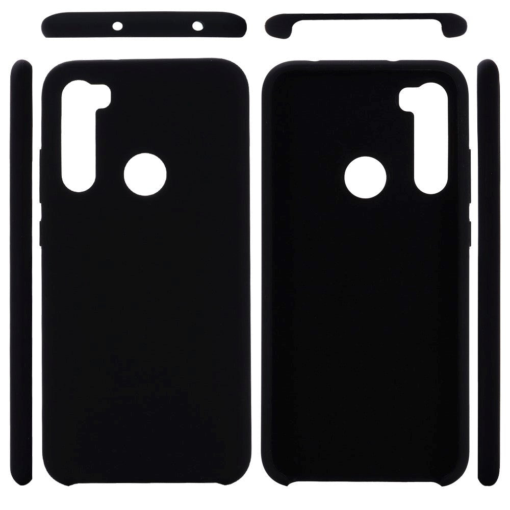 Xiaomi Redmi Note 8 Blød Silikone Bagside Cover - Sort