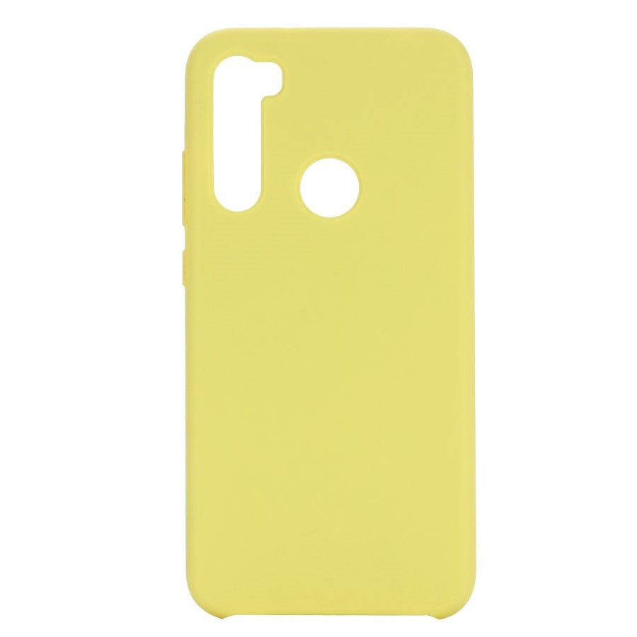 Xiaomi Redmi Note 8 Blød Silikone Bagside Cover - Gul