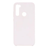 Xiaomi Redmi Note 8 Blød Silikone Bagside Cover - Hvid