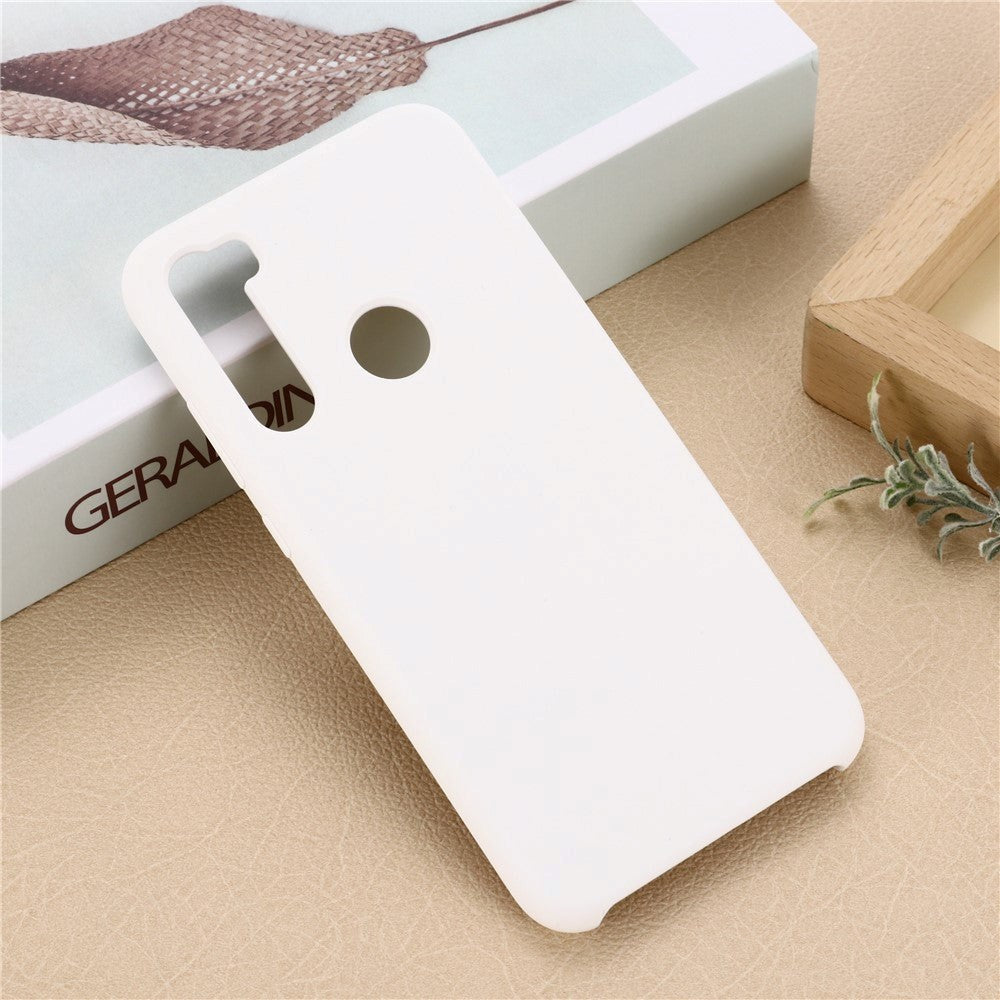 Xiaomi Redmi Note 8 Blød Silikone Bagside Cover - Hvid