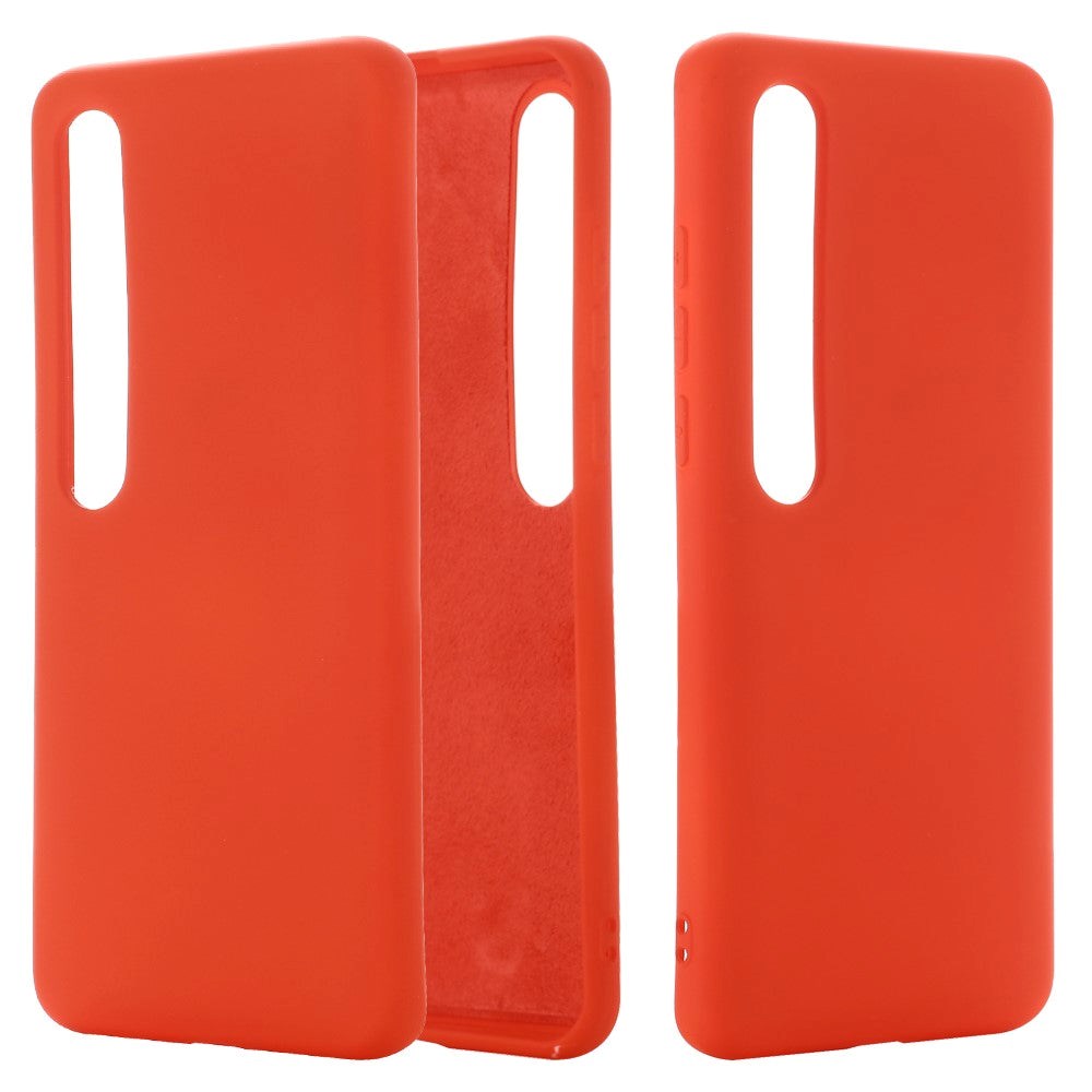 Xiaomi Mi 10 5G / Mi 10 Pro 5G Liquid Silicone Cover - Rød