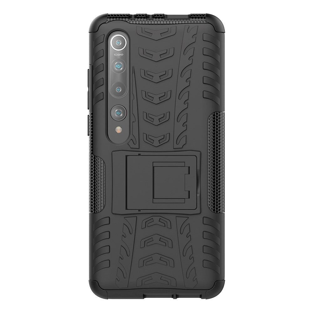 Xiaomi Mi 10 5G / Mi 10 Pro 5G Håndværker Case m. Stander - Sort