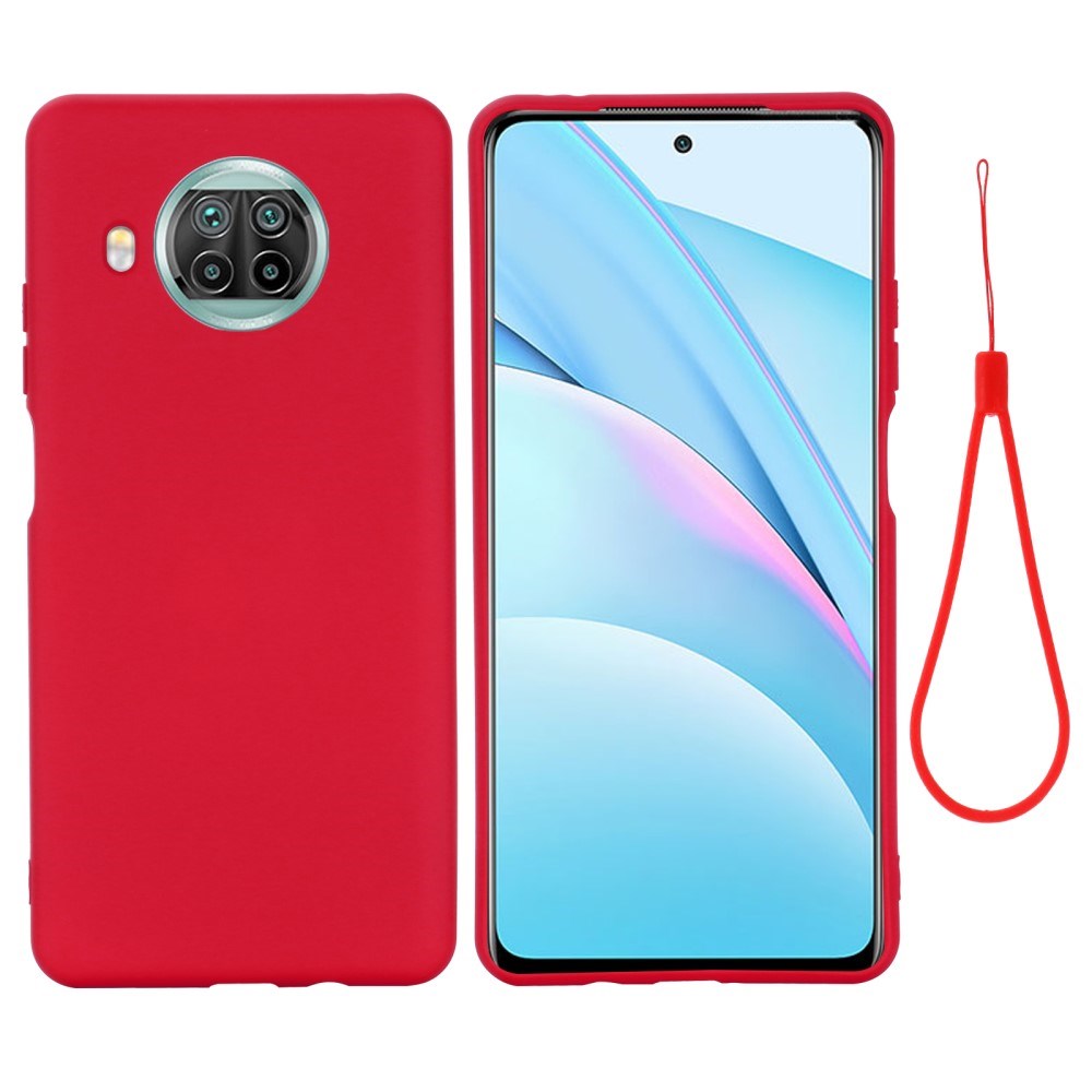 Xiaomi Mi 10T Lite 5G / Redmi Note 9 Pro 5G Silikone Bagside Cover - Rød