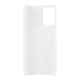 Xiaomi Redmi 9T Hårdt Plastik Bagside Cover - Hvid