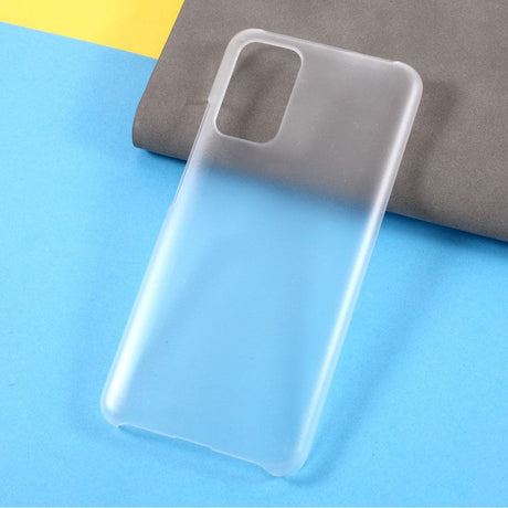 Xiaomi Redmi 9T Hårdt Plastik Bagside Cover - Gennemsigtig