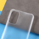 Xiaomi Redmi 9T Hårdt Plastik Bagside Cover - Gennemsigtig