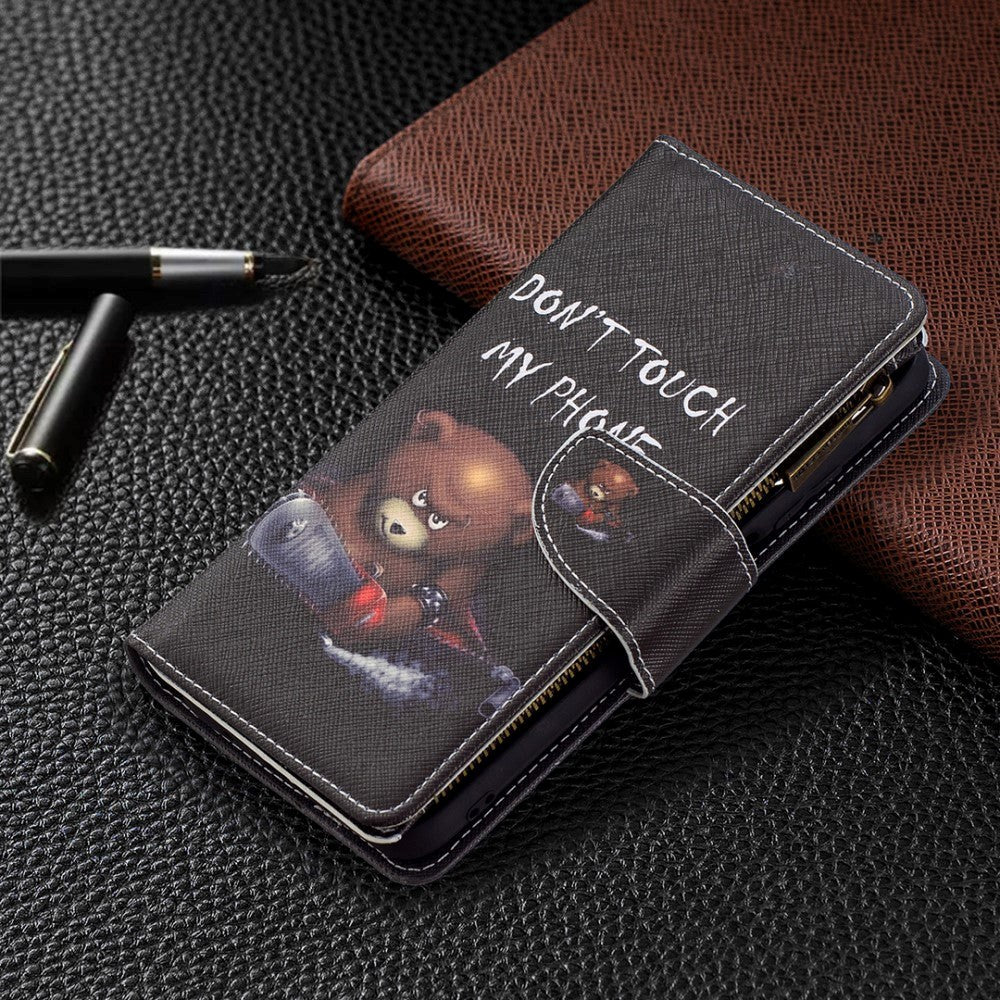 Xiaomi Poco M3 Flip Cover m. Stor Pung - "Don't Touch My Phone"