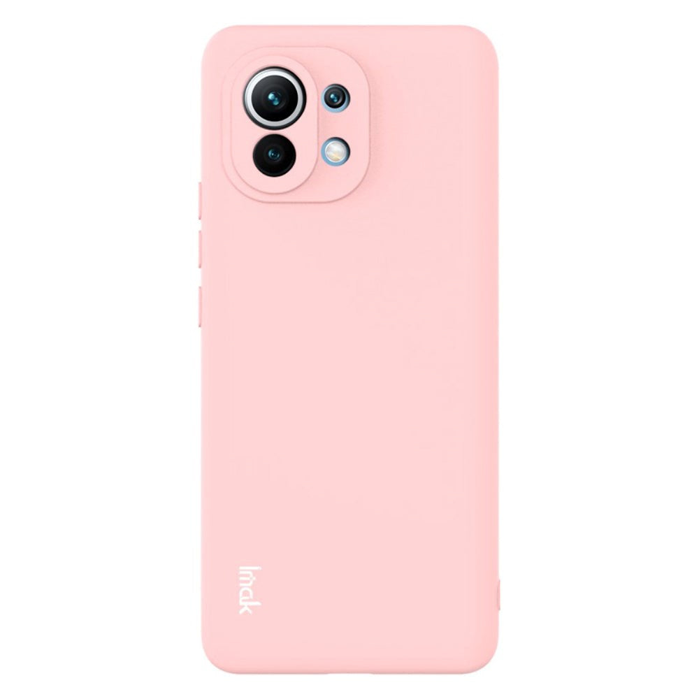 Xiaomi Mi 11 IMAK UC-2 Series Fleksibel Plastik Cover - Lyserød